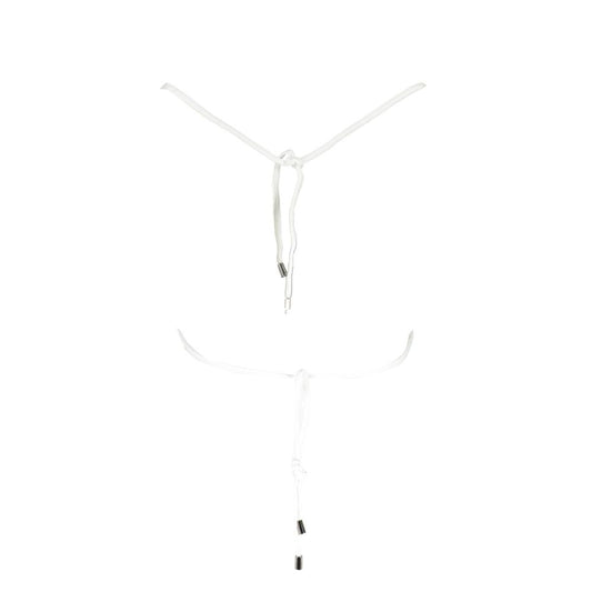 Karl Lagerfeld – Weiße Bademode aus Elastan