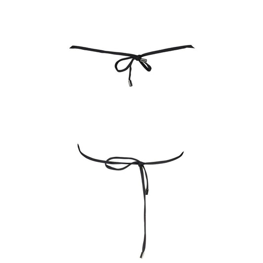 Karl Lagerfeld – Schwarze Bademode aus Elastan