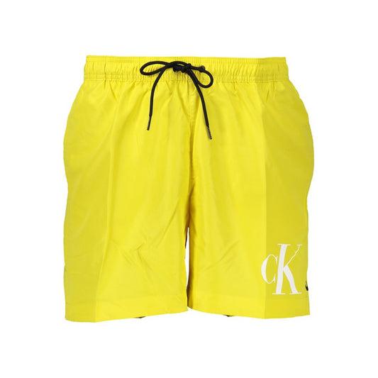 Calvin Klein Gelbe Polyester-Bademode