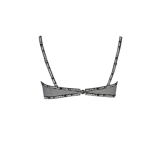 Karl Lagerfeld – Schwarze Bademode aus Elastan