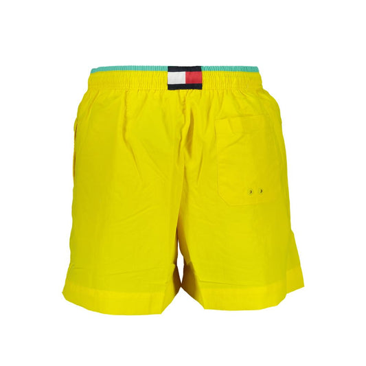 Tommy Hilfiger – Gelbe Nylon-Bademode