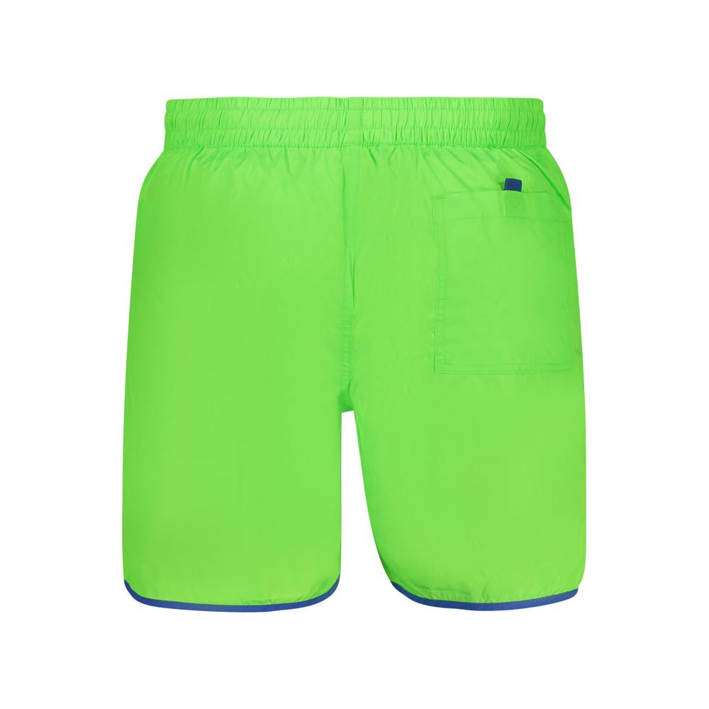 Norway 1963 Verde Poliammide Uomo Swim Boxer