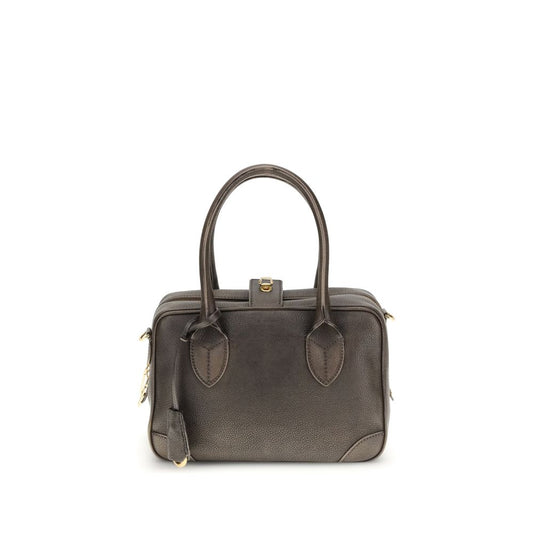 Golden Goose VITA BAG BEHANDELTES LEDERGEHÄUSE GOLD METALL