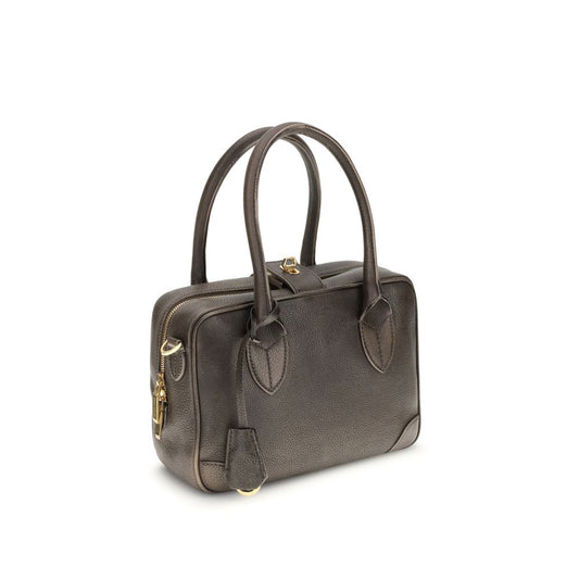 Golden Goose VITA BAG BEHANDELTES LEDERGEHÄUSE GOLD METALL