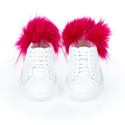 Mr&Mrs Italy Damen Sneaker aus weißem Lammleder