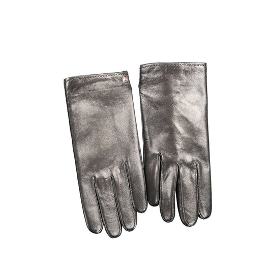 Tommy Hilfiger – Schwarze Lederhandschuhe