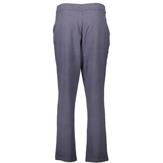 U.S. POLO ASSN. Blue Cotton Women's Trouser