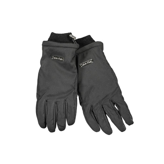 Calvin Klein – Schwarzer Polyesterhandschuh