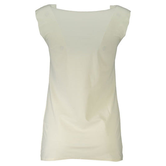 Patrizia Pepe Weißes Elastan-Tanktop