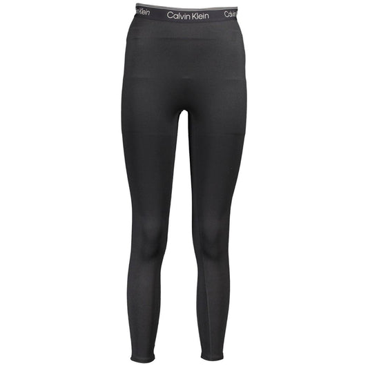 Calvin Klein Schwarze Polyesterhose