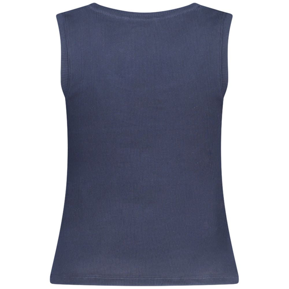 Tommy Hilfiger – Blaues Baumwoll-Tanktop