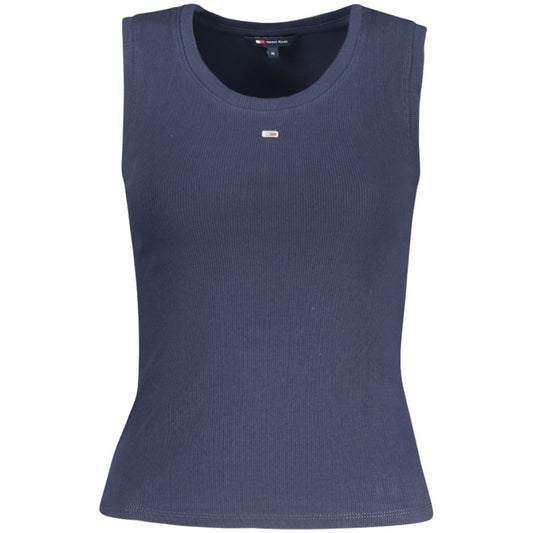 Tommy Hilfiger – Blaues Baumwoll-Tanktop