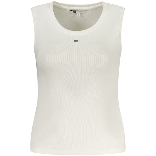 Tommy Hilfiger – Weißes Baumwoll-Tanktop