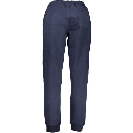 La Martina Blue Cotton Pant