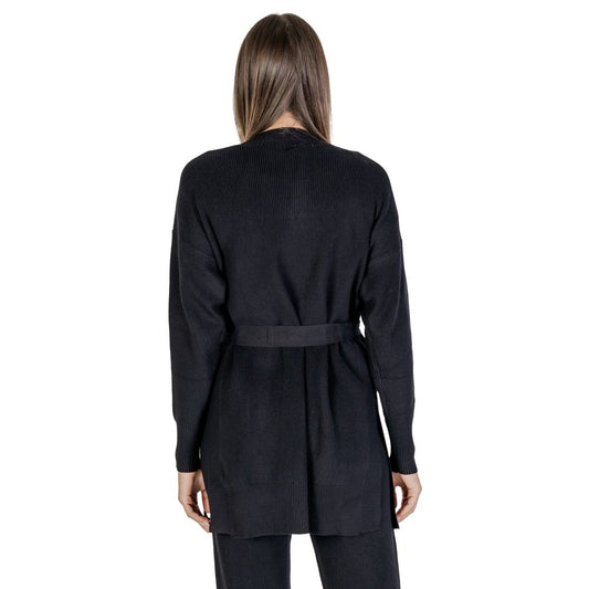 Cleré Black Viscose Cardigan