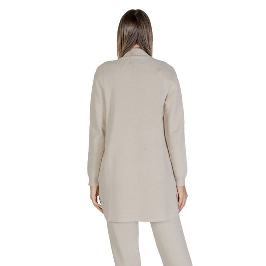 Cleré Beige Viscose Cardigan