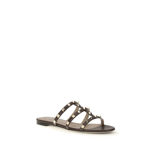 Valentino Garavani Rockstud Slider-Sandale