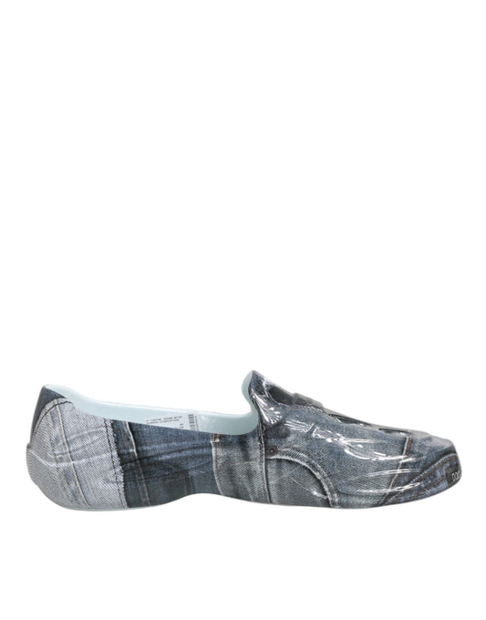 Dolce & Gabbana Mehrfarbige Gummi Herren Low Top Sneakers Schuhe