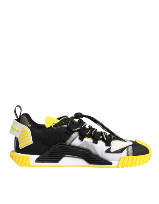 Dolce & Gabbana Multicolor Nylon Low Top NS1 Sneakers Shoes