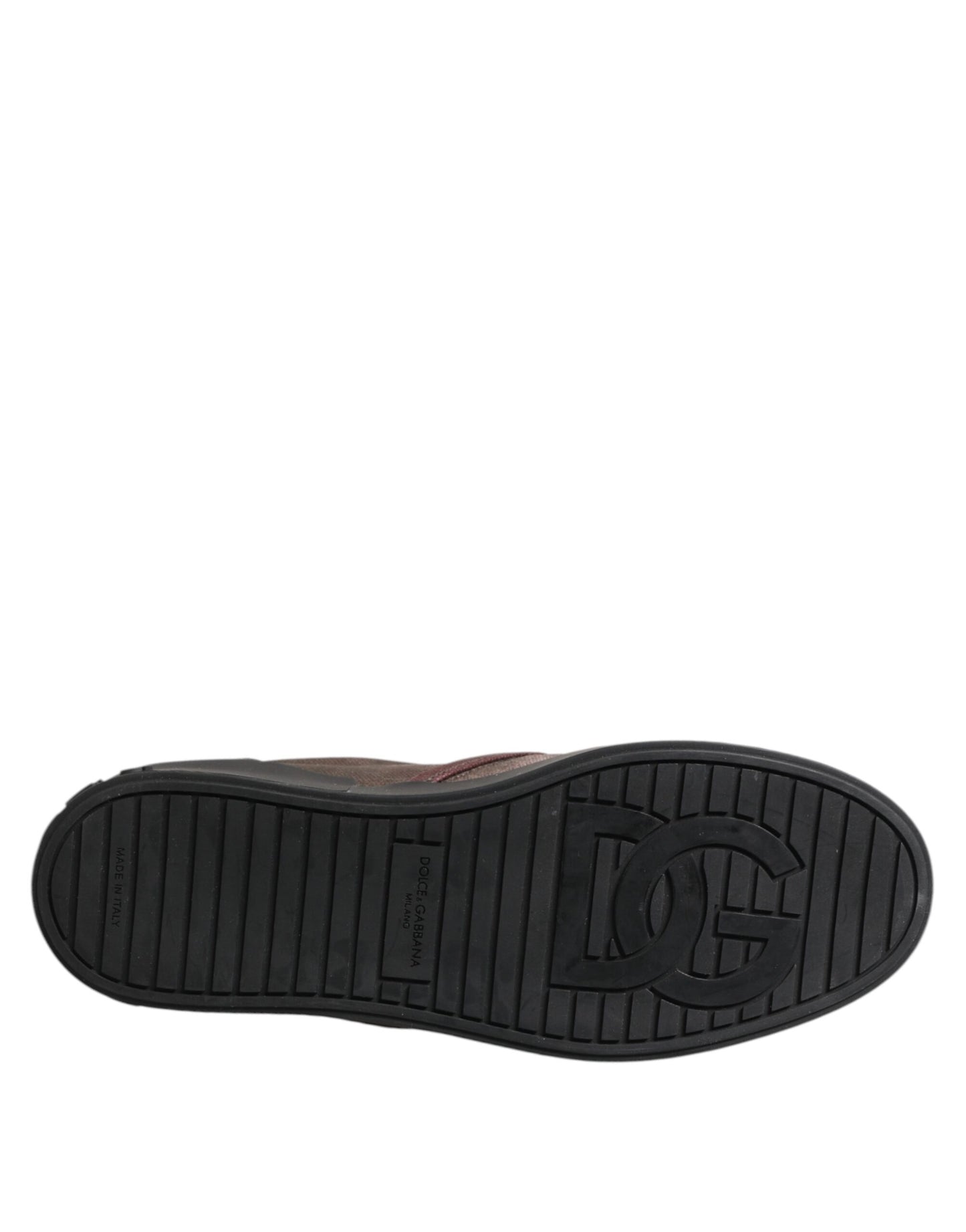 Dolce & Gabbana Mehrfarbige Slip-On-Sneakers aus Baumwolle für Herren
