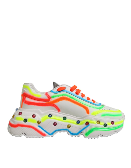 Dolce & Gabbana Mehrfarbige Daymaster Low Top Sneakers Schuhe
