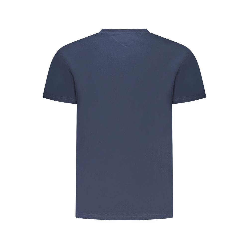 Tommy Hilfiger Blue Cotton Men's T-Shirt