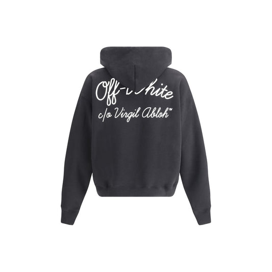Schwarzes Baumwoll-Sweatshirt von Off-White