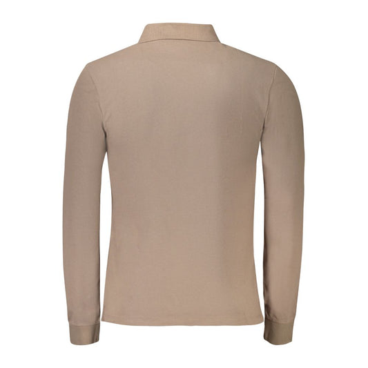 Braunes Poloshirt aus Baumwolle von Timberland
