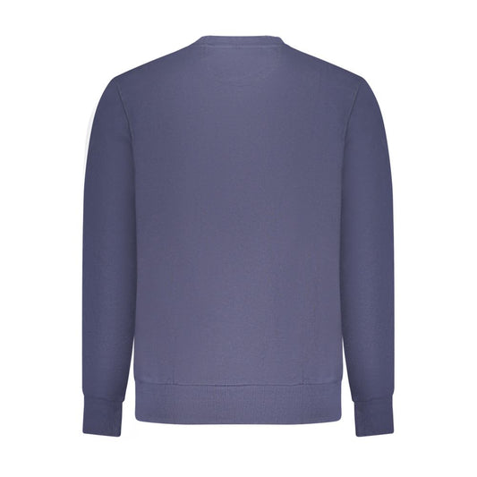 North Sails Blue Cotton Men's Sweatshirt