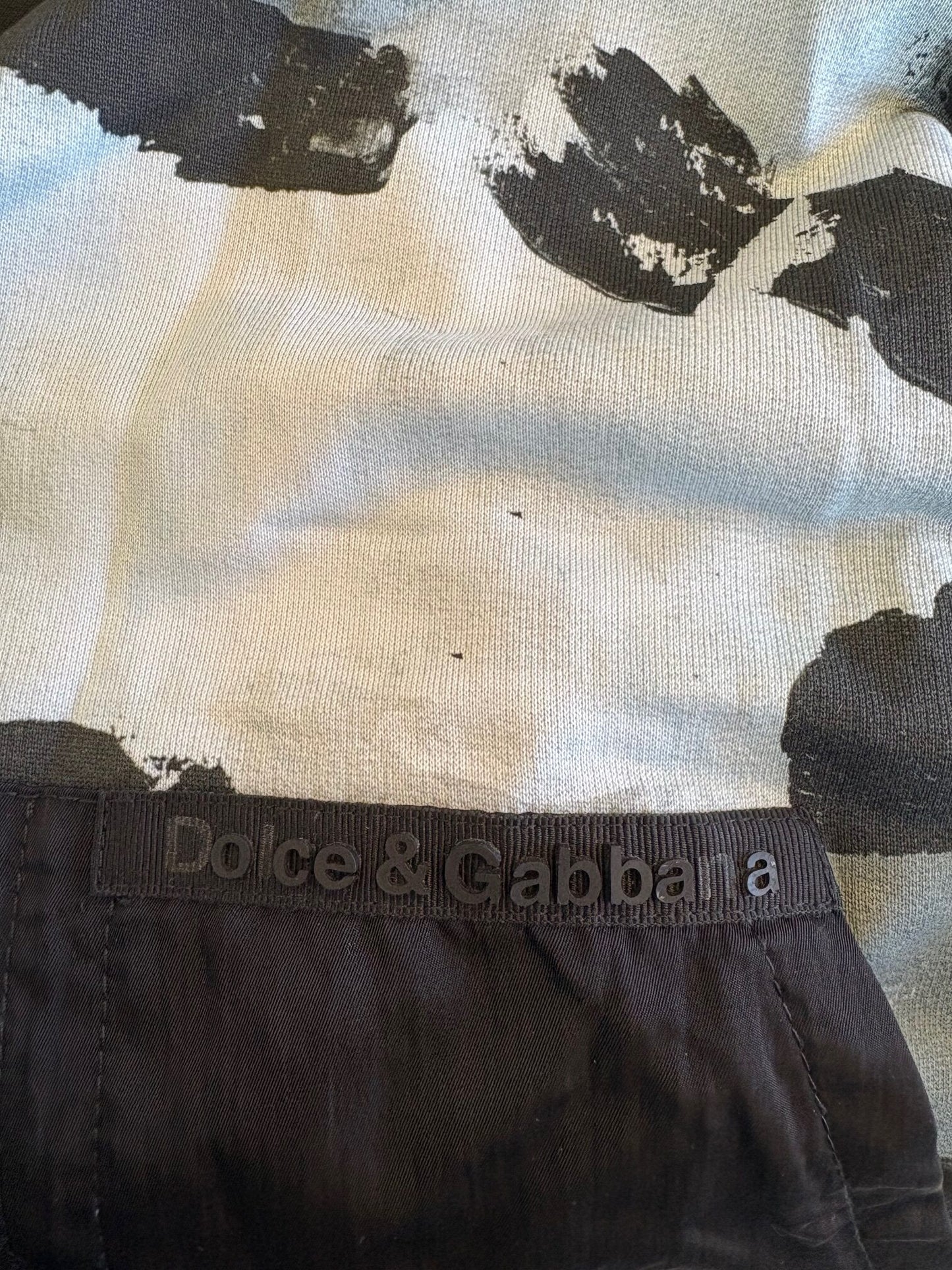 Dolce & Gabbana Mehrfarbiger Camouflage-Kapuzenpullover für Herren