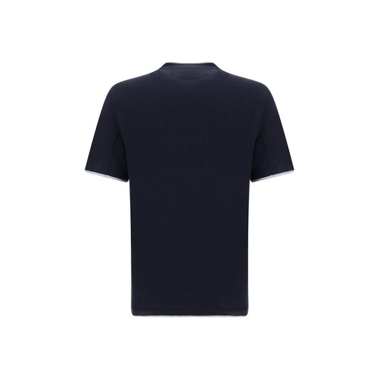 Brunello Cucinelli Seiden-T-Shirt