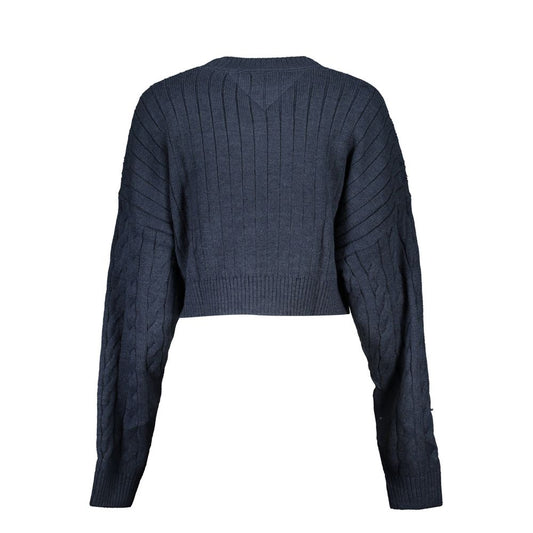 Tommy Hilfiger – Blauer Polyesterpullover