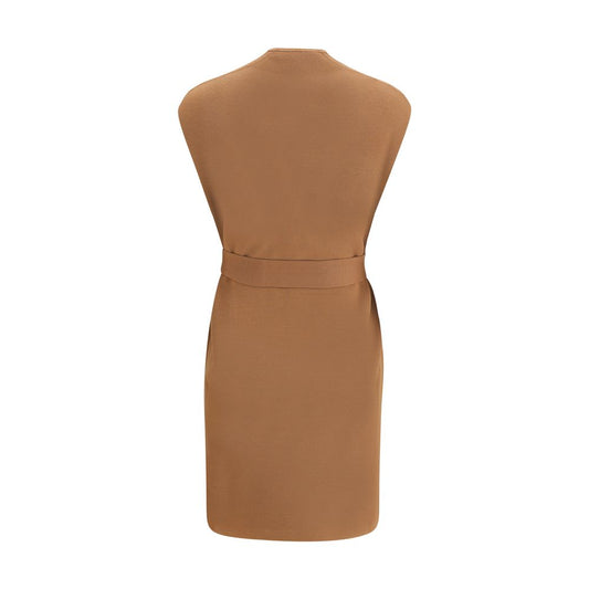 Max Mara Brauner Viskosemantel