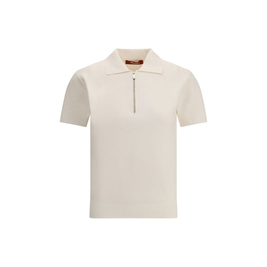 Max Mara Teti Poloshirt mit Reißverschluss