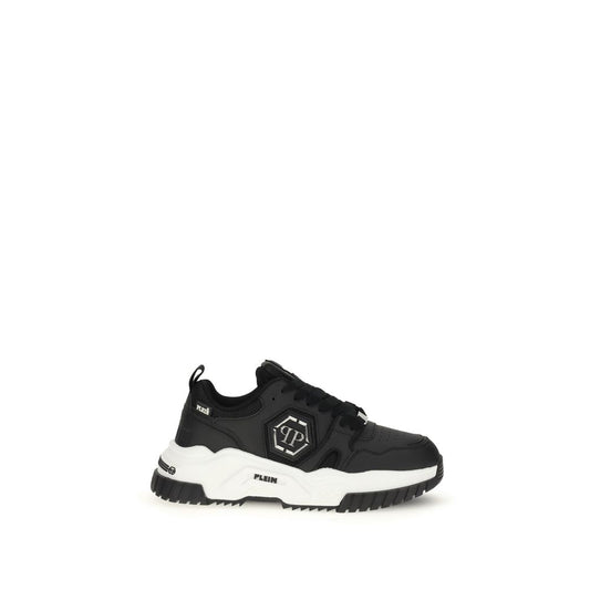Philipp Plein Schwarze Sportschuhe aus Polyester