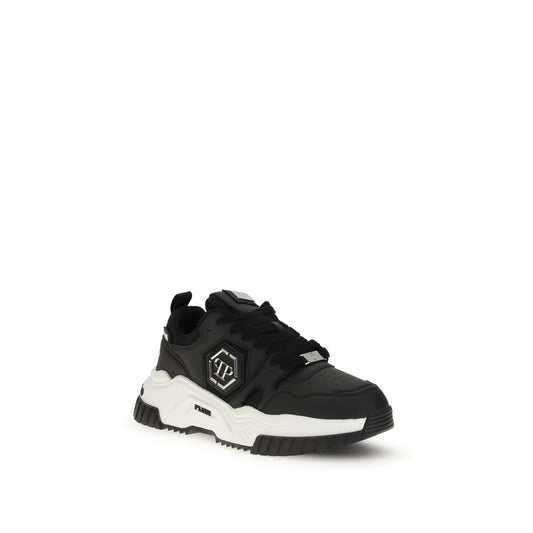 Philipp Plein Schwarze Sportschuhe aus Polyester