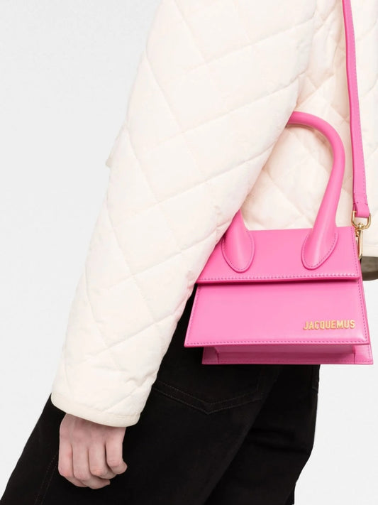 Rosa Le Chiquito Moyen Tasche von Jacquemus