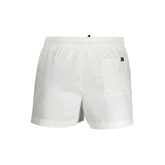 Calvin Klein Weiße Polyester-Bademode