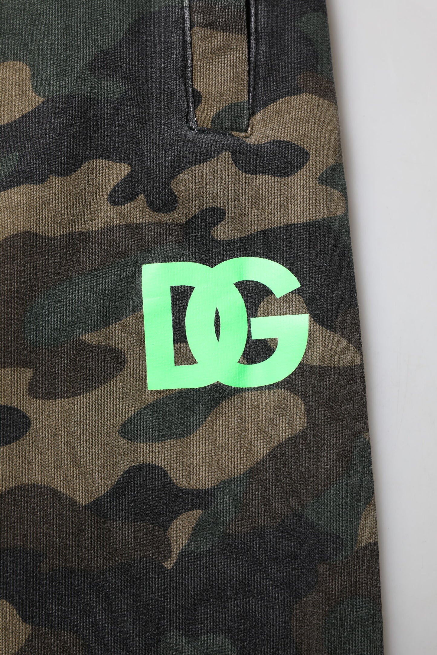 Dolce & Gabbana Mehrfarbige Camouflage-Jogginghose aus Baumwolle für Herren
