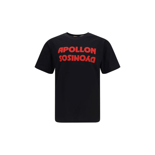Schwarzes Baumwoll-T-Shirt von Valentino