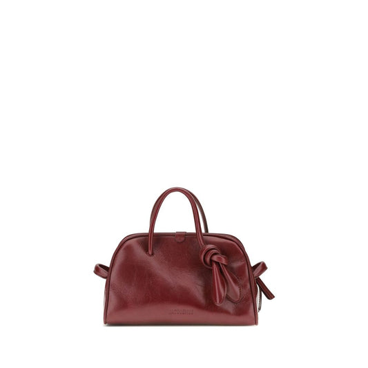 Jacquemus Bordeaux Kalbsleder Bos Taurus Handtasche