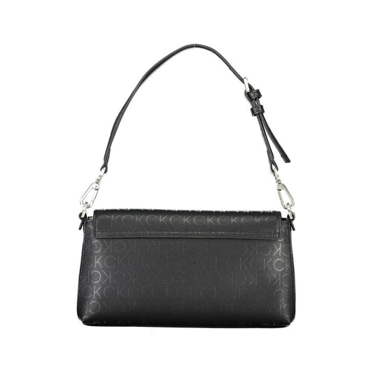 Calvin Klein Schwarze Polyester-Handtasche