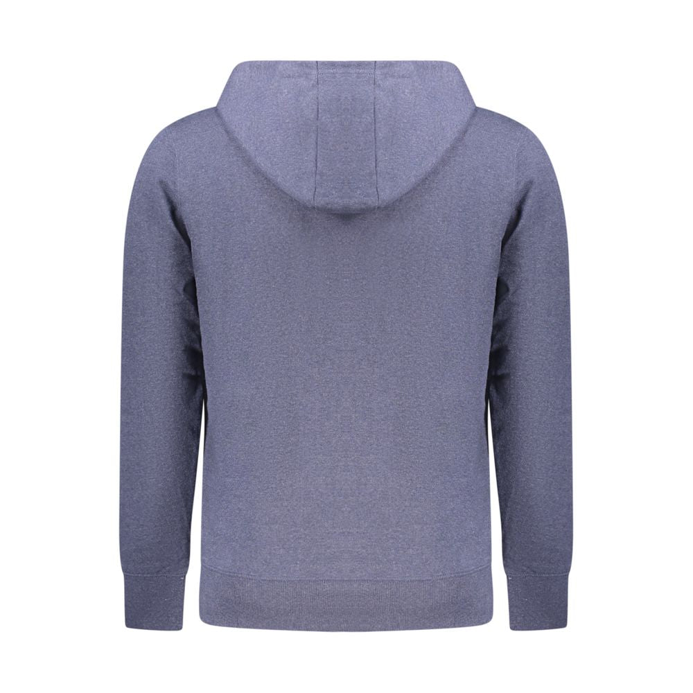 Accademia Militare Blauer Baumwoll-Kapuzenpullover für Herren