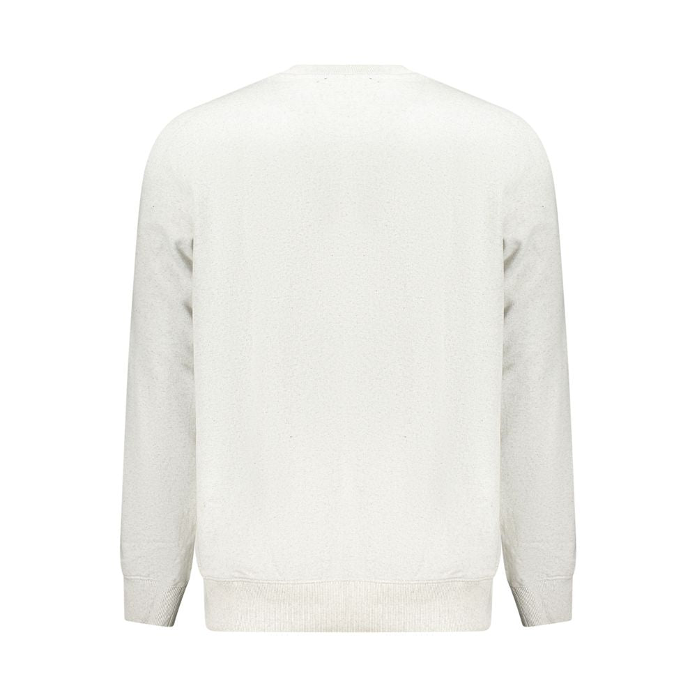 Accademia Militare Grauer Herrenpullover aus recycelter Baumwolle