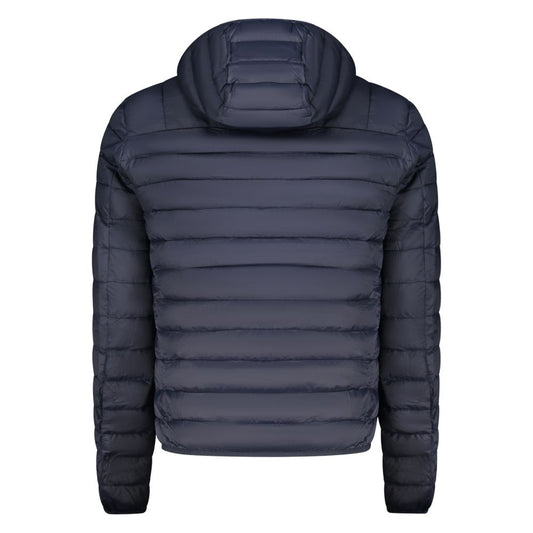 Cavalli Class Blu Polyester Men Light Jacket