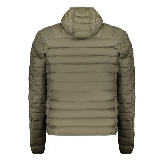 Cavalli Class Grüne Polyester Herrenjacke