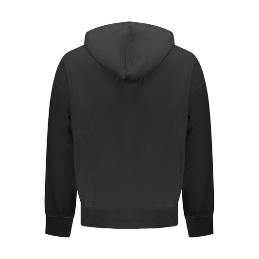 Calvin Klein Herrenpullover aus schwarzer Baumwolle