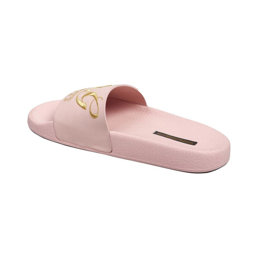 Dolce & Gabbana Rosa Ledersandalen