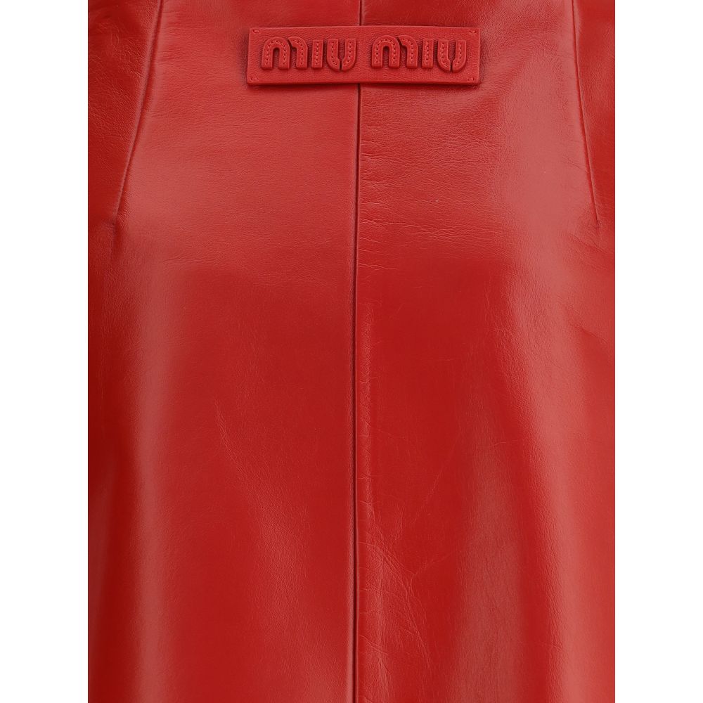 Miu Miu Rock aus Nappaleder
