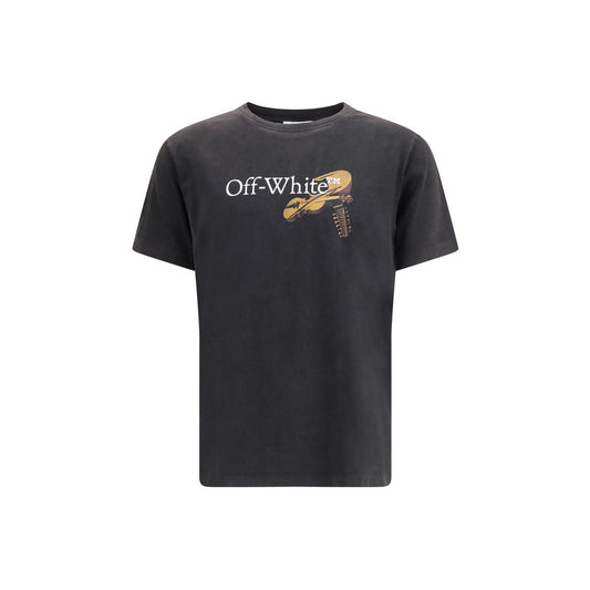 Off-White – Schmales T-Shirt mit Cupid-Pfeil